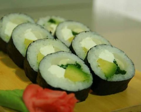 Futomaki Vegetariano o Vegano